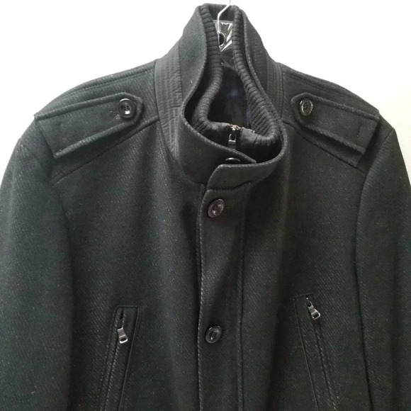 Hugo Boss Cossam Virgin Wool Viscose Coat XL - Picture 12 of 16